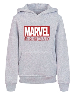 Толстовка с капюшоном, вересковый серый Absolute cult