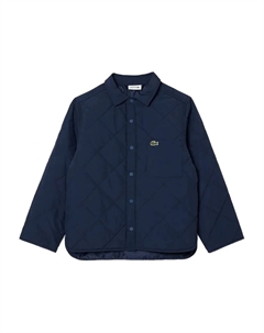 Стеганая рубашка с узором, синий Lacoste kids