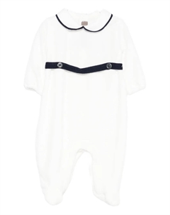 Пижама из мериносовой шерсти, белый Little bear