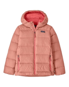 Детский пуховый свитер с капюшоном и толстовкой Hi-Loft, розовый Patagonia