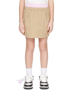 Детская бежевая большая книжная юбка Off-white