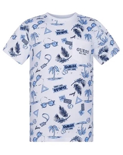 Футболка Regular fit, белый Guess