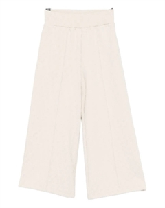 Брюки с монограммой, нейтральный Emporio armani kids