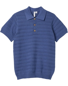 Свитер Polo Sweater, синий Janie and jack