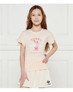 Футболка Regular fit, розовый Guess