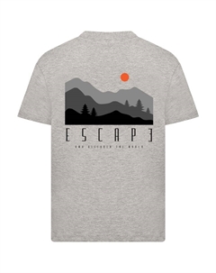 Футболка, пятнистый серый F4nt4stic