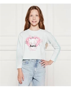 Блуза Regular fit, зеленый Guess