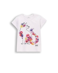 Футболка, белый Coccodrillo