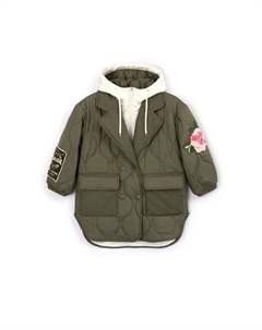 Зимнее пальто, зеленый Gulliver