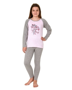 Пижама, розовый Normann