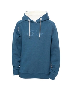 Логотип Kid'S - толстовка с капюшоном, синий Chillaz