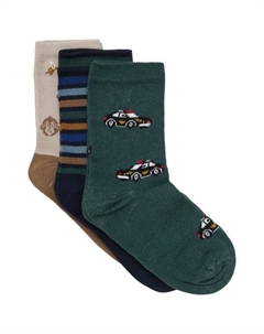 Детские носки № 134060, 3 пары - многофункциональные носки, Parisian Night Minymo®