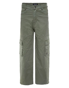 Тканевые брюки, хаки Blue effect