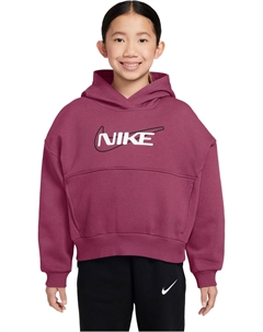 Худи Sportswear Club Fleece Oversized Hoodie, цвет Sweet Beet Nike kids