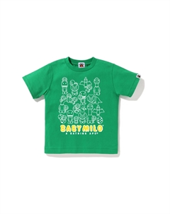 Футболка детская FW24, зеленый GRX A bathing ape®