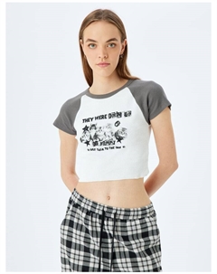 Футболка, экрю Koton