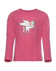 Рубашка с длинным рукавом, розовый Kidsworld