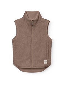 Детский жилет из флиса с рисунком плюшевого мишки - жилет из флиса, коричневый Mini a ture