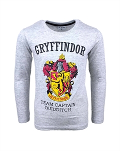 Рубашка с длинным рукавом, серый Harry potter