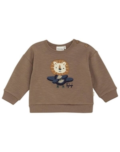 Детская толстовка л/с № 114016 - пуловер, Caribou Minymo®