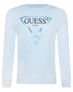 Толстовка Regular fit, синий Guess
