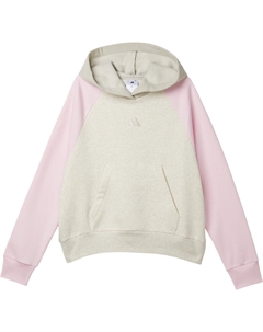 Пуловер Colorblock Fleece Hooded Pullover, цвет Oatmeal Heather Adidas kids