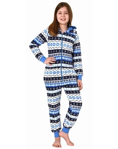 Пижама, синий Normann