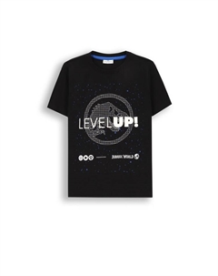 Футболка, черный Coccodrillo