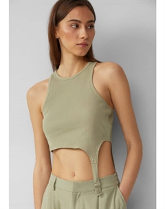 Топ, оливковый Qs