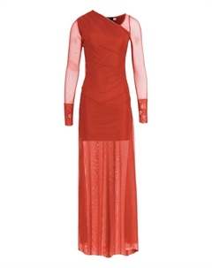 Макси-платье X Astrid из сетки, красный Amir slama