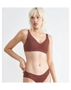 Бюстгальтер без косточек, темно-коричневый Sloggi