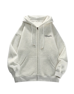 Толстовка унисекс, темно-серая (утепленная, флисовая) Huanqiu