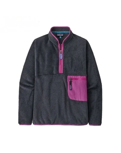 Футболка женская черная, экрю разноцветная Patagonia