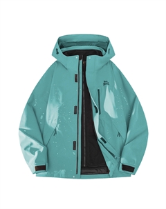 Водонепроницаемая и ветрозащитная утепленная ветровка Unisex, Green Mountain Qing Lonsdale