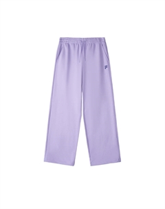 Вязаные спортивные штаны женские дымчато-фиолетовые Fila fusion