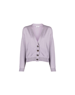 Кардиган Monili, фиолетовый Brunello cucinelli