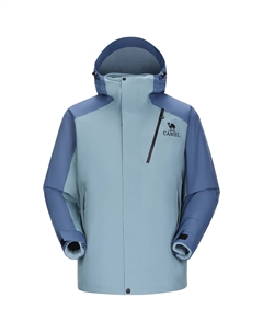 Куртка-ветровка King's Armor унисекс, цвет Phantom Black/Sea Stone Gray Camel