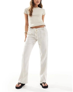 Расклешенные брюки Oceanside в цвете «камень» Roxy