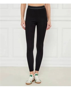 Леггинсы Slim fit, черный Hugo blue