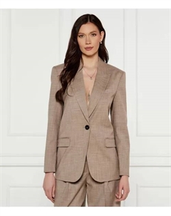 Элегантный жакет Regular fit, бежевый Liu jo