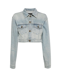 Выстиранная джинсовая куртка, Sky Blue We11done