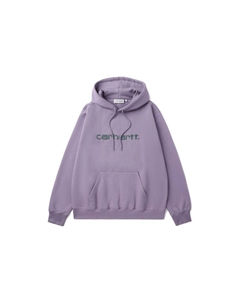 Унисекс худи розово-фиолетового цвета Carhartt wip