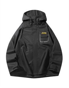 Тренчкот Unisex, черный (с утепленными подкладками) Jeep