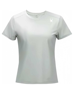 Футболка женская, бирюзово-зеленая Spyder