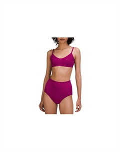 Двухсоставный купальник, пурпурно-малиновый Lululemon