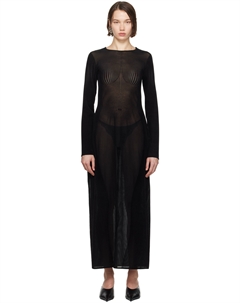 Платье макси «The Morphing Pinstripe» Jean paul gaultier