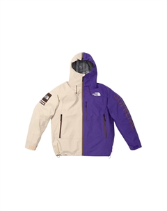 The North Face Split Taped Seam Shell Jacket Woodland, фиолетовый и бежевый Supreme