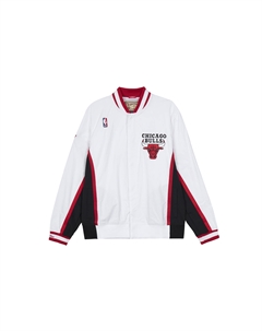 Бейсбольная майка унисекс белая черная Mitchell ness