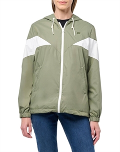 Женская ветровка из нейлона с цветными блоками, хаки Levi's®