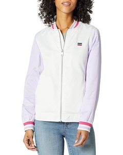 Женская куртка-бомбер в ретро стиле, белый Levi's®